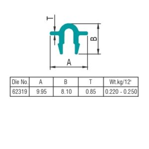 uPVC Track-1157