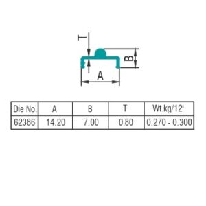 uPVC Track-1175